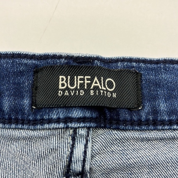 Buffalo David Bitton Faith Roll Shorts Mid Rise Size 28 - Picture 9 of 16